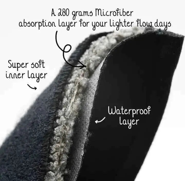 Bamboo Reusable Sanitary Pads - Eco-Friendly and Comfortable Menstrual Protection