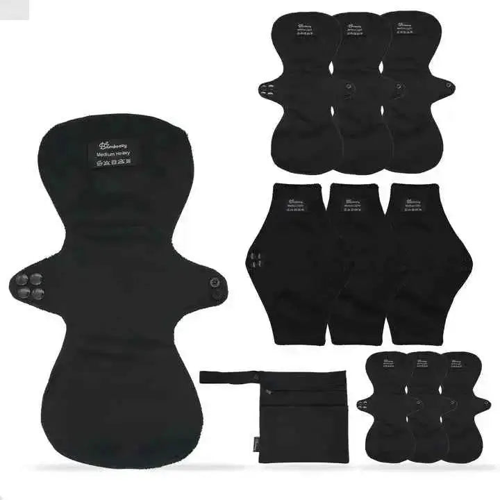 Bamboo Reusable Sanitary Pads - Eco-Friendly and Comfortable Menstrual Protection
