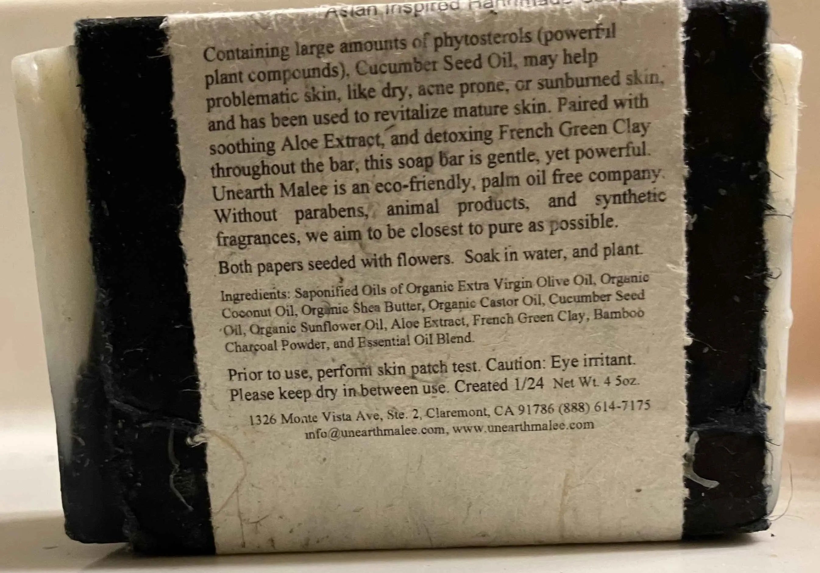 Cucumber Mint Soap Bar