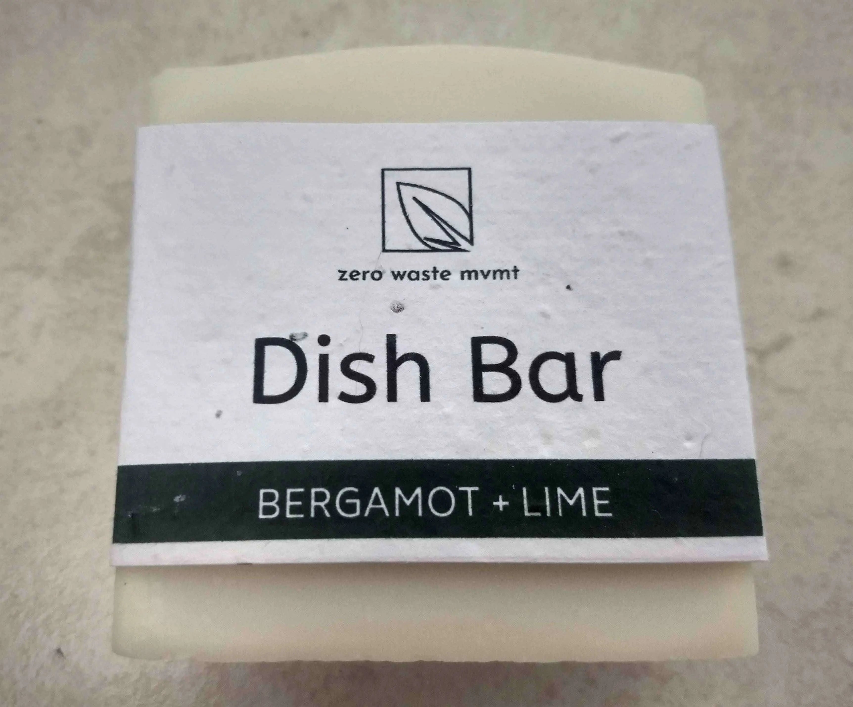 Zero Waste Dish Bar Soap for Eco-Friendly Cleaning