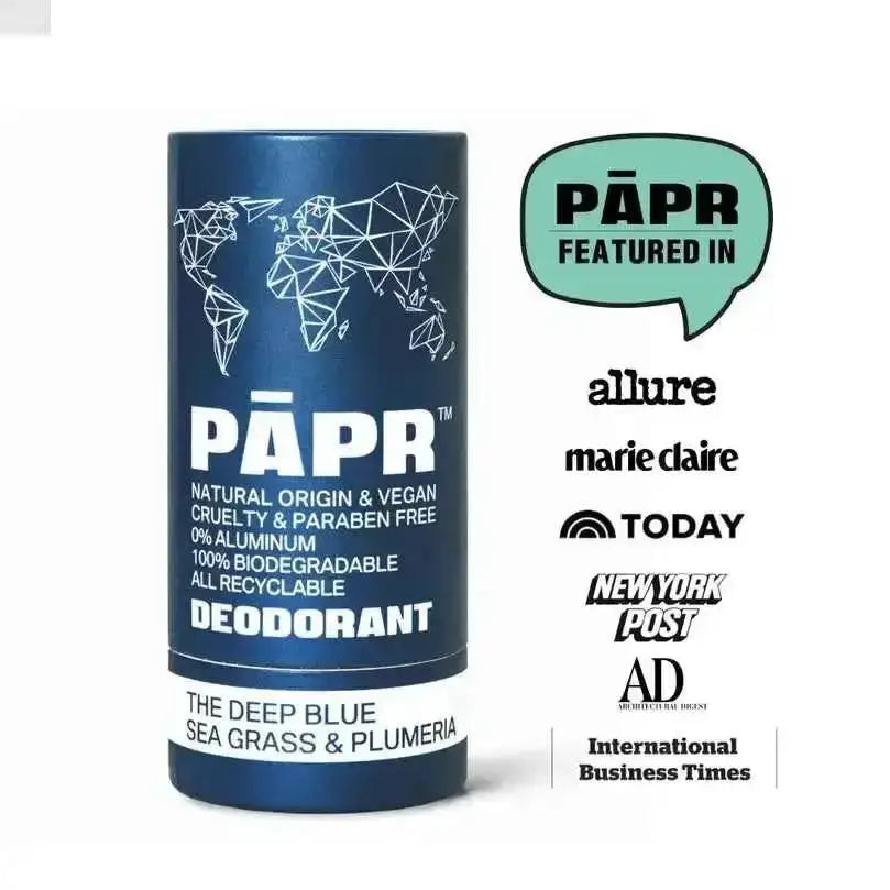 Paper Cosmetic Deodorant - Eco-Friendly Plastic Free Deodorant