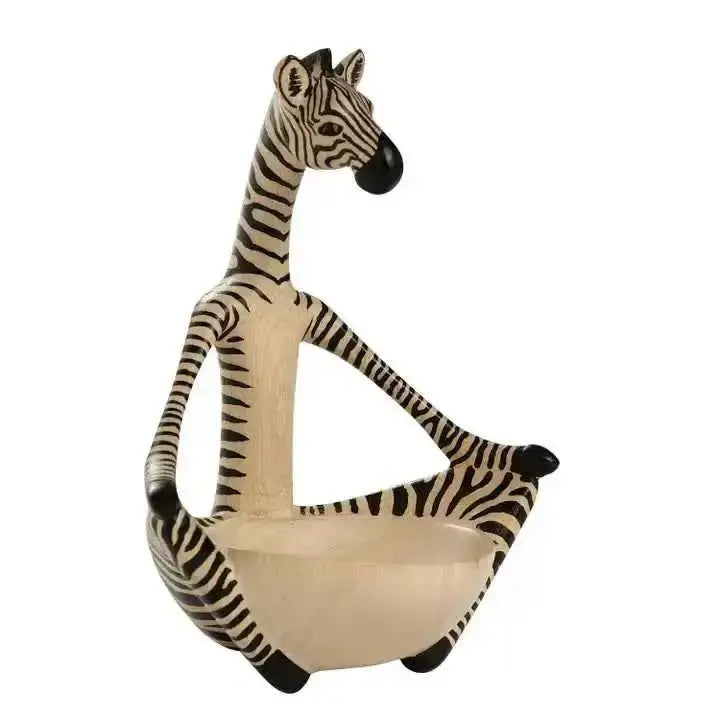 Decorative Zebra Bowl for Small Trinkets and Home Décor