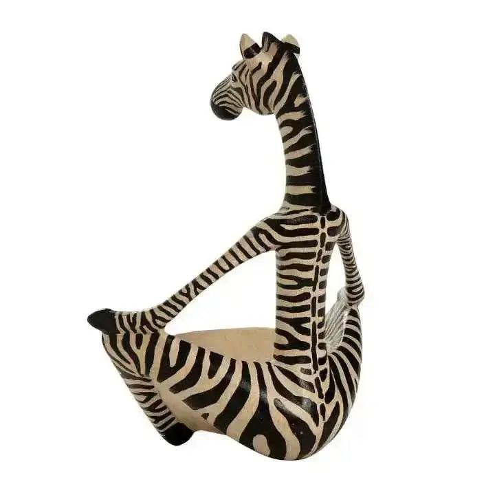 Decorative Zebra Bowl for Small Trinkets and Home Décor