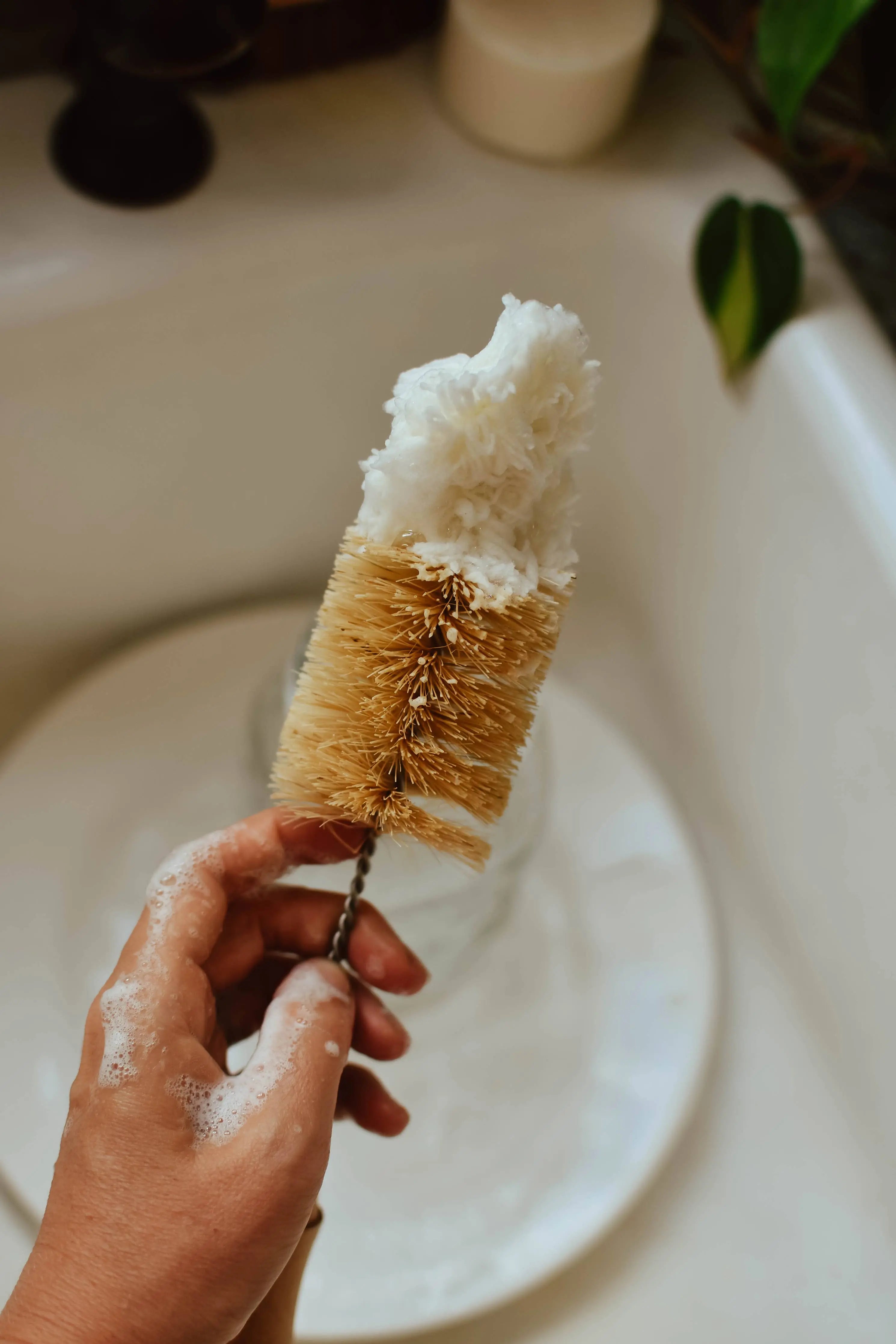Soft bottle brush - Cotton Tip Zefiro