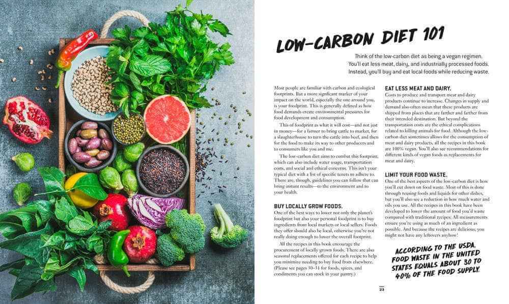 Low-Carbon Cookbook & Action Plan: 140 Eco-Friendly Recipes for a Sustainable Lifestyle