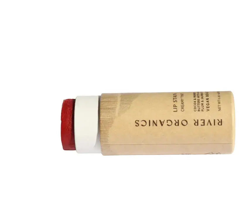 River Organics Tinted Lip Balm - Cruelty Free Blush for Natural Radiance