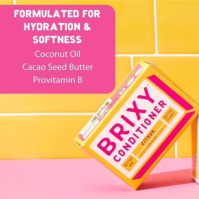 Brixy Hydrating Conditioner Bar for Deep Moisture and Nourishment  