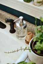 Mason Jar Pump (silver): Regular