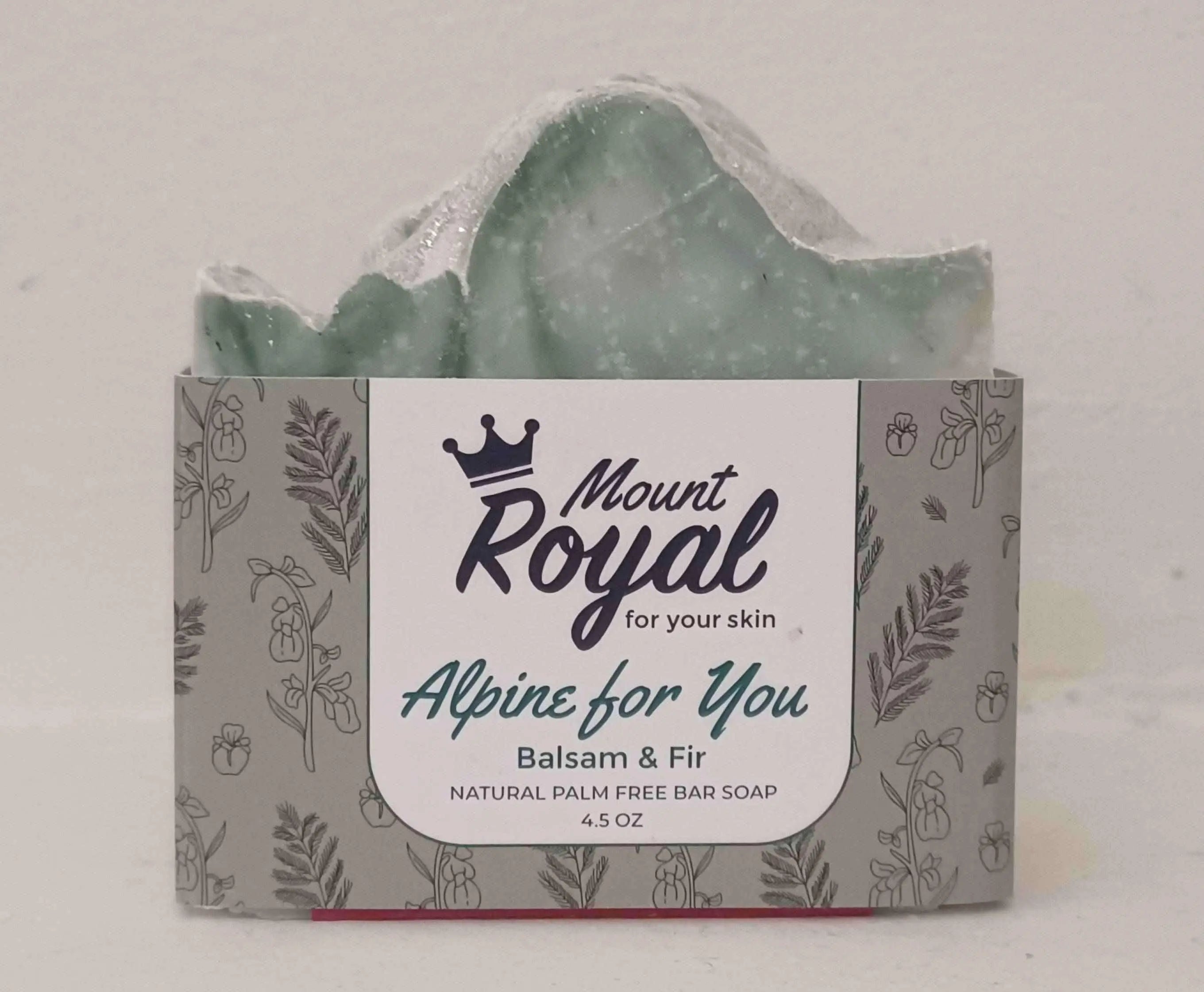 Alpine for You Balsam Scented Handmade Soap Bar - Eco-Friendly Skincare Essential  