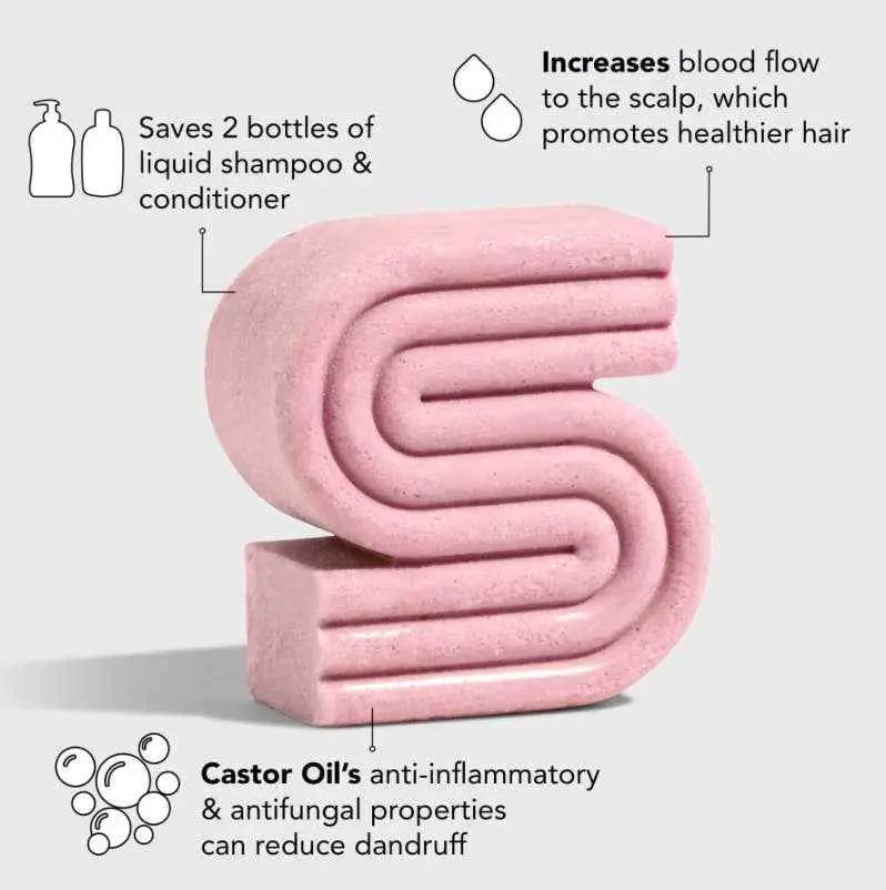 Castor Oil Nourishing Shampoo Bar