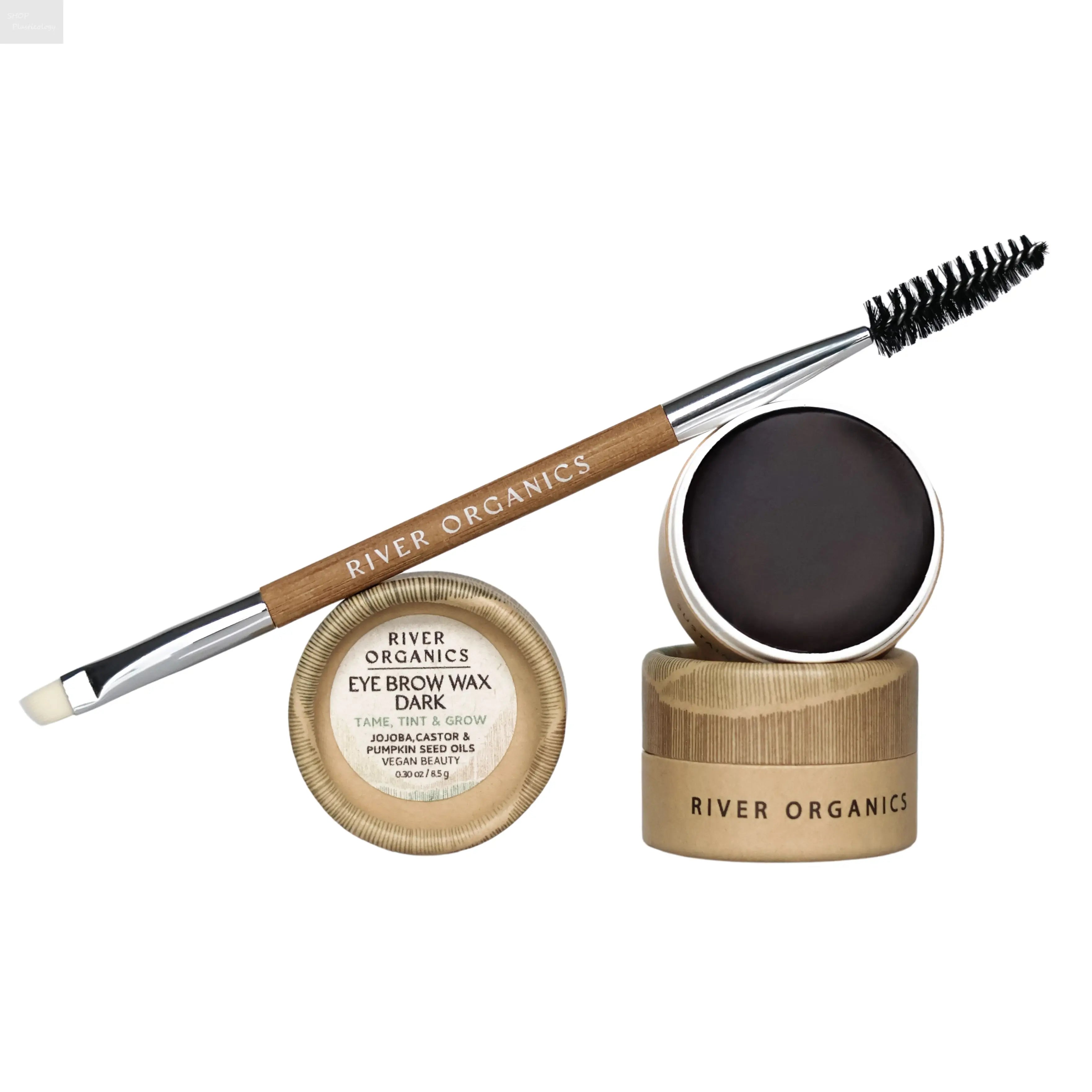 Dark Vegan Eyebrow Wax River Organics