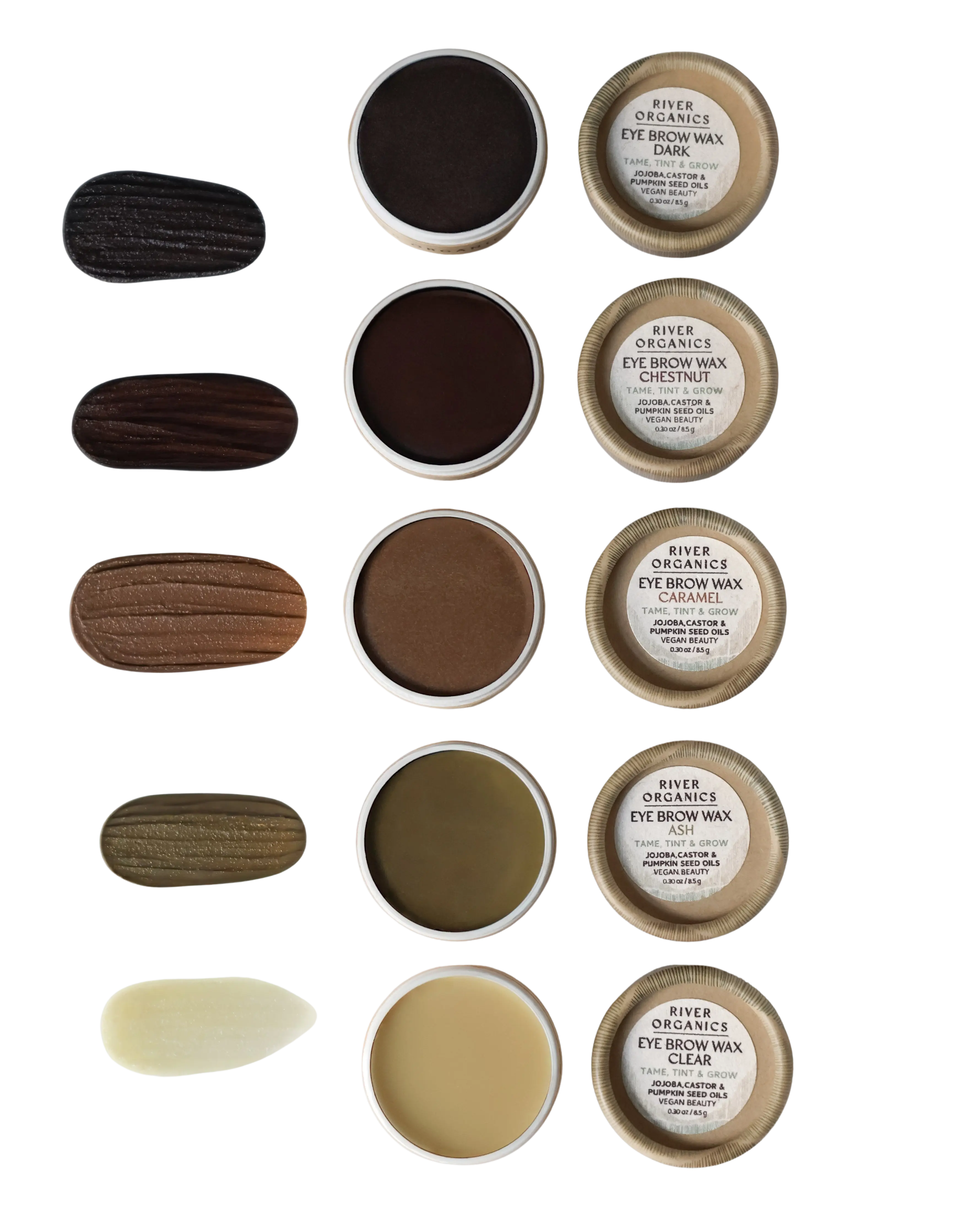 Dark Vegan Eyebrow Wax: Single Unit