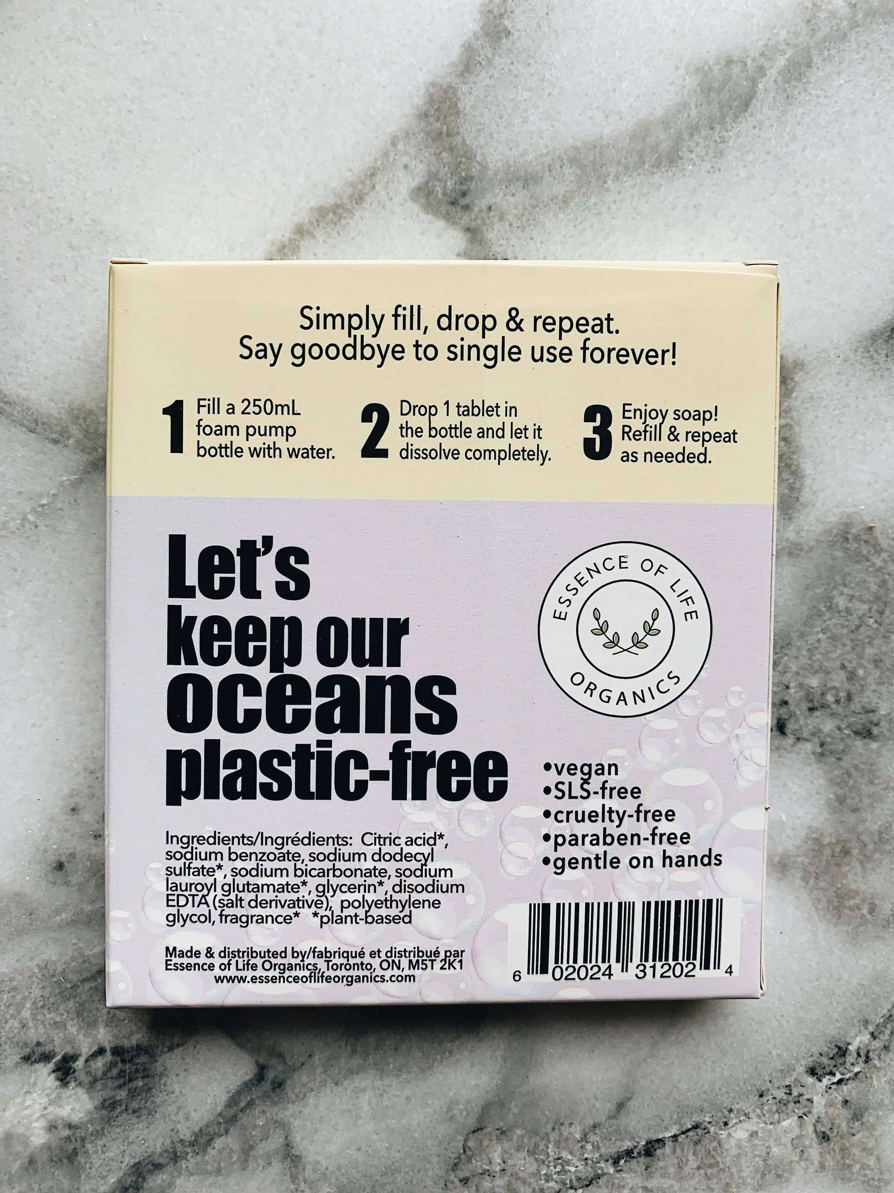Foaming Hand Soap Tablets 