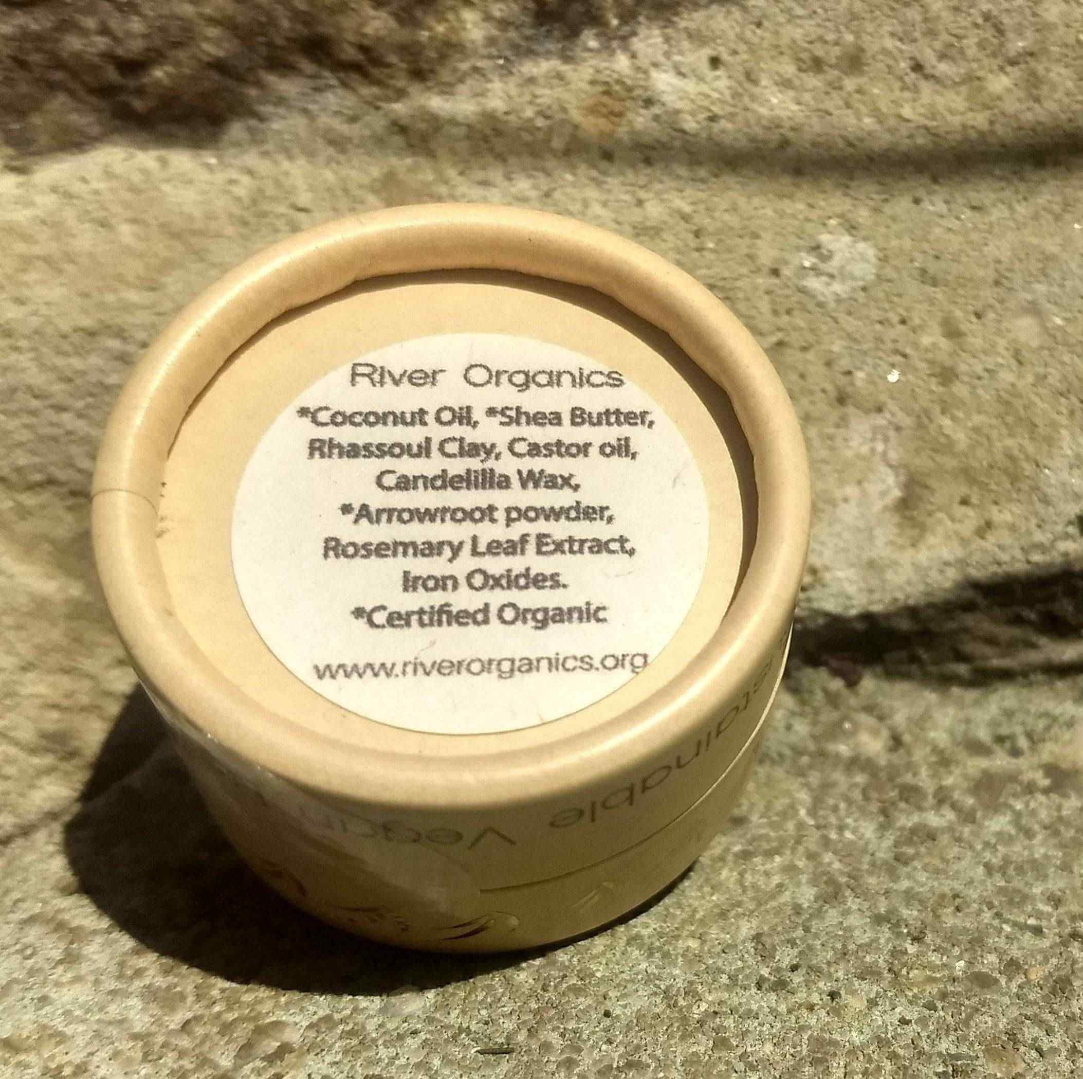 River Organics Zero Waste Mascara - Eco-Friendly, Cruelty Free Blush Alternative  