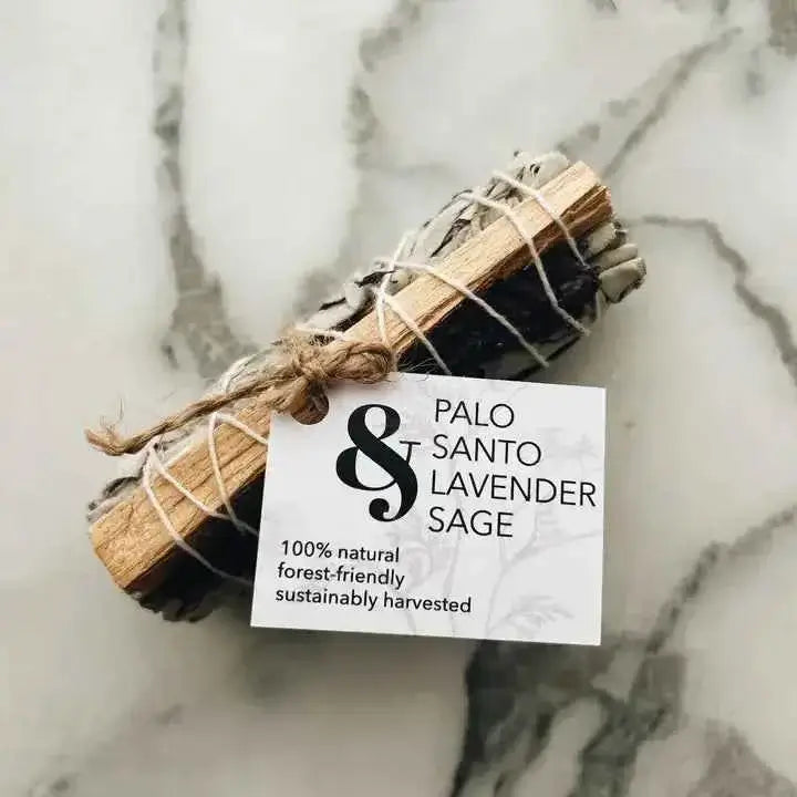 Lavender White Sage Smudge for Cleansing and Aromatherapy  