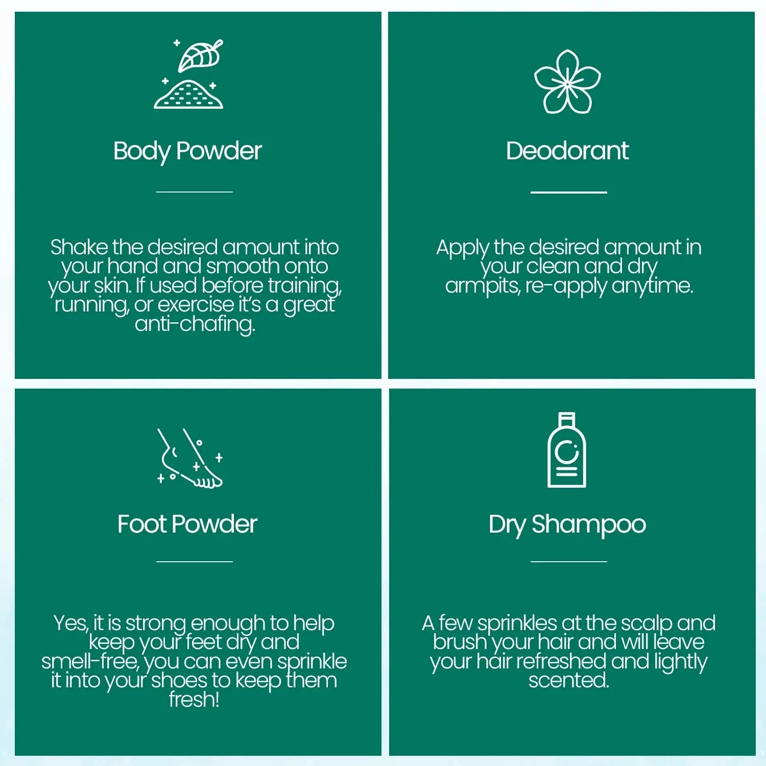 Multi-purpose Body Powder BeNat