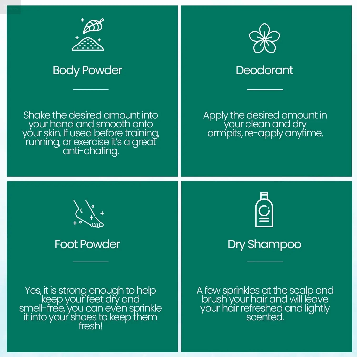 Multi-purpose Body Powder BeNat