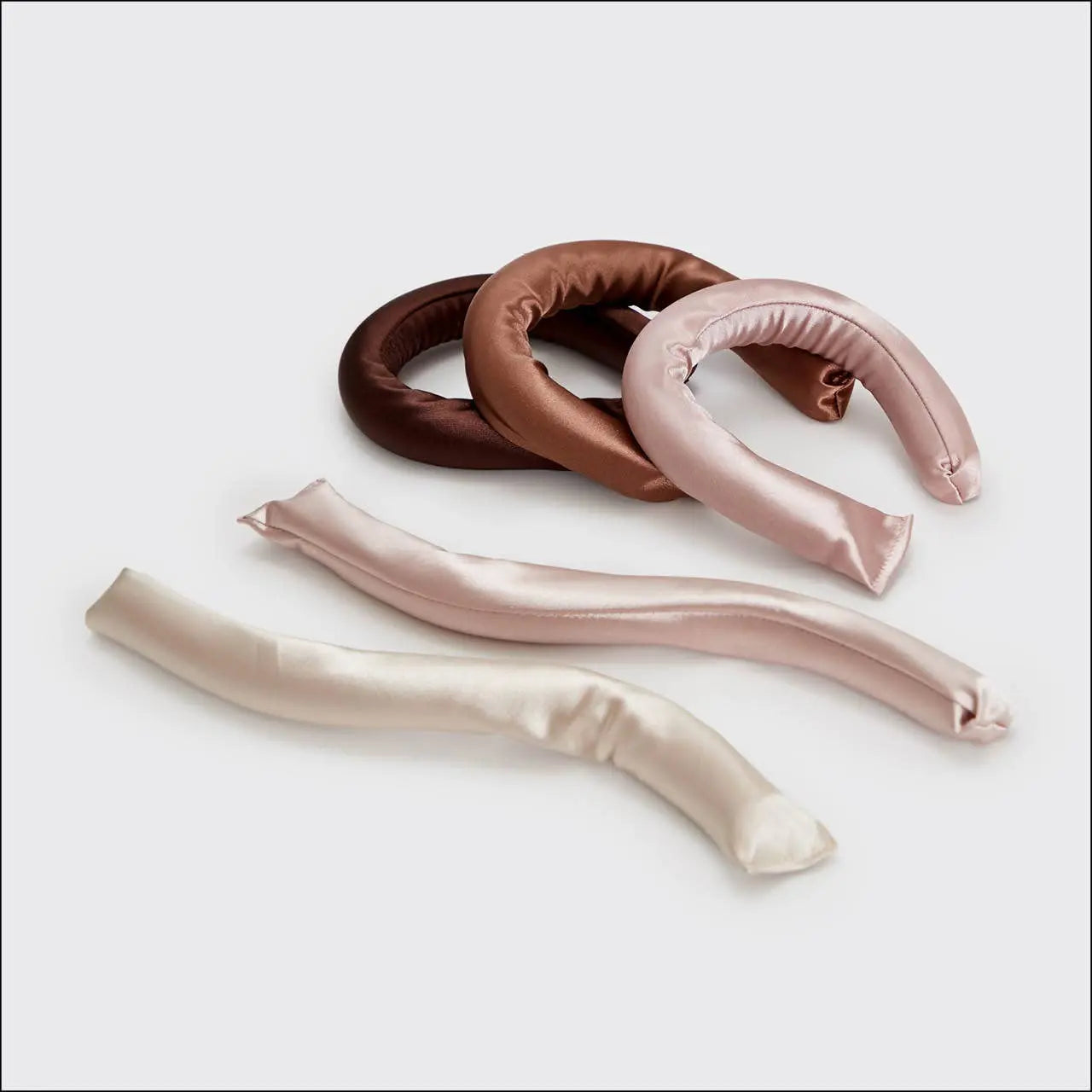 Satin Wrapped Flexi Rods - 6pc Set KITSCH