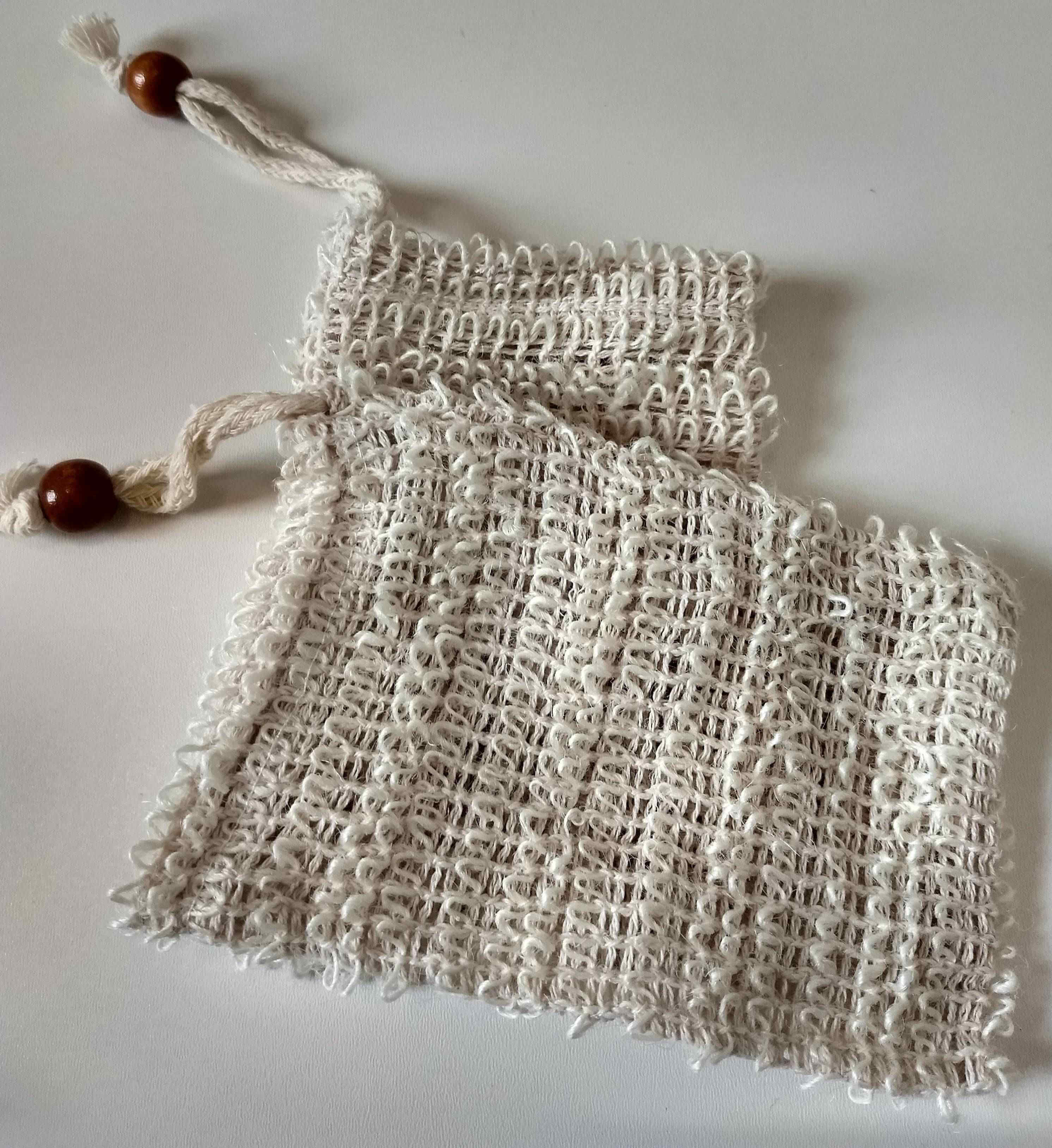 Sisal Soap Saver - Eco-Friendly Soap Holder for Sustainable Bathing  