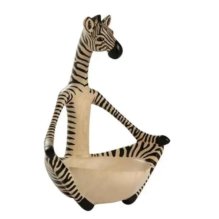 Decorative Zebra Bowl for Small Trinkets and Home Décor  